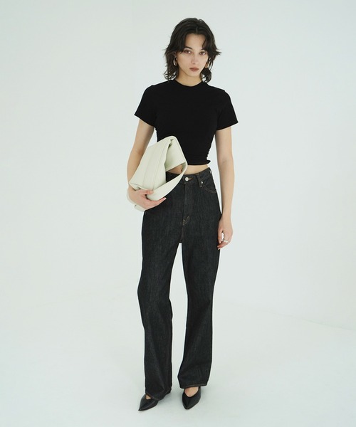 CLANE(クラネ)の「FAKE LEATHER LARGE TOTE BAG(トートバッグ・レディース・ブラック・F)」の6枚目の写真