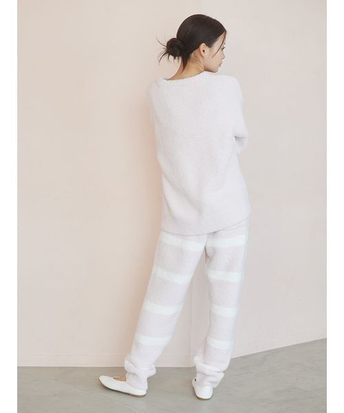 gelatopique パウダーロゴジャガードプルオーバー&ロングパンツセット gelato pique｜パウダーロゴジャガードプルオーバー&ロングパンツ