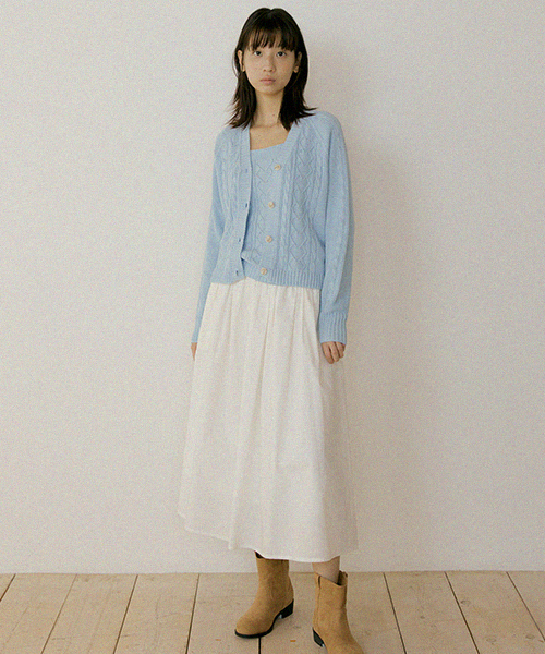 LINGSEOUL(リングソウル)の「whole garment knit cardigan-sky(カーディガン/ボレロ・レディース・その他・FREE)」の2枚目の写真