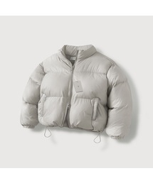 MOOD INSIDE（ムードインサイド）の「男女共用グロッシープファーショートパディング_Glossy Sand（ダウンジャケット/コート）」