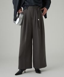 BABYLONE | ベルト付きタックイージーパンツ(その他パンツ)