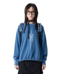 Pigment Dyed Sweatshirt (Blue)