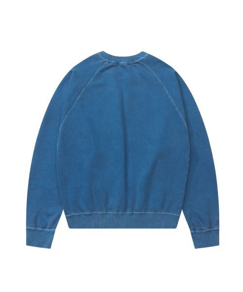 IUGAMAKARAS(イウガマカラス)の「Pigment Dyed Sweatshirt (Blue)(スウェット・レディース・その他・1/3)」の8枚目の写真