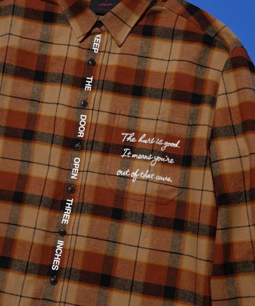 Hopper's LETTER CHECK SHIRT（シャツ/ブラウス）｜.ENDRECHERI