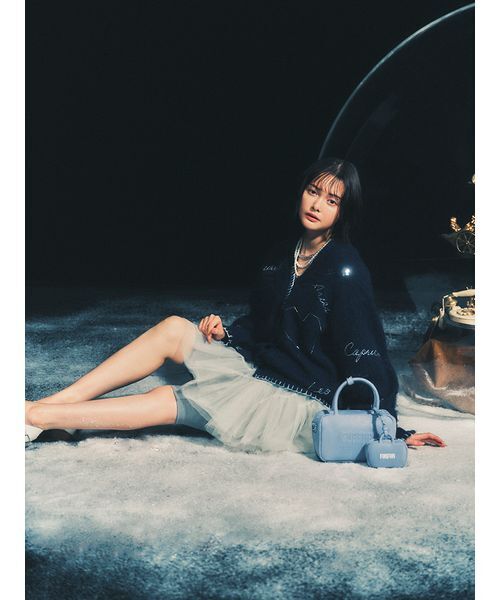 FURFUR（ファーファー）の「スターモチーフ刺繍カーディガン（カーディガン/ボレロ・レディース・ネイビー/ピンク/グレー・F）」の5枚目の写真