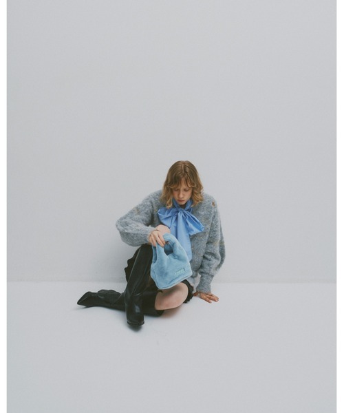 FURFUR（ファーファー）の「スターモチーフ刺繍カーディガン（カーディガン/ボレロ・レディース・ネイビー/ピンク/グレー・F）」の6枚目の写真