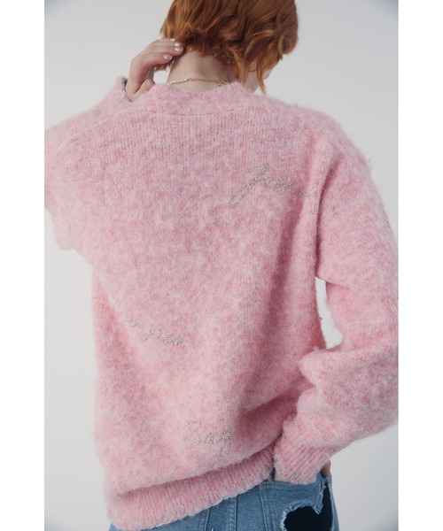 FURFUR（ファーファー）の「スターモチーフ刺繍カーディガン（カーディガン/ボレロ・レディース・ネイビー/ピンク/グレー・F）」の14枚目の写真