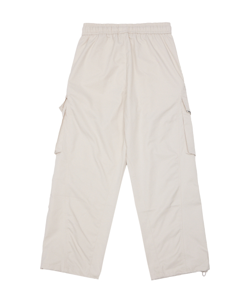 DOUBLE JD（ダブルジェイディー）の「ジッパーカーゴワイド（アイボリー）（スラックス・レディース・その他・LARGE/MEDIUM）」の2枚目の写真