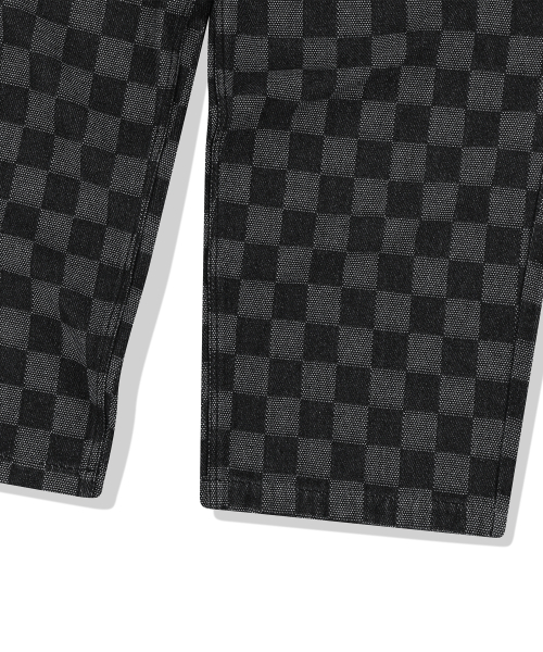 NOT4NERD(ノットフォーナード)の「Checkerboard Baggy Fit Denim Pants - Black(デニムパンツ・レディース・その他・X-LARGE/MEDIUM/LARGE)」の9枚目の写真