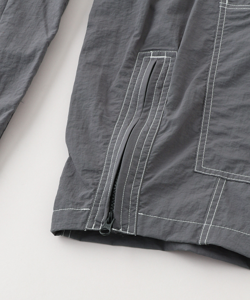 JOURNAL STANDARD（ジャーナルスタンダード）の「NOMARHYTHM TEXTILE (ノーマリズム テキスタイル) Nylon Flight Pants（カーゴパンツ・メンズ・グレー・LARGE/MEDIUM）」の6枚目の写真