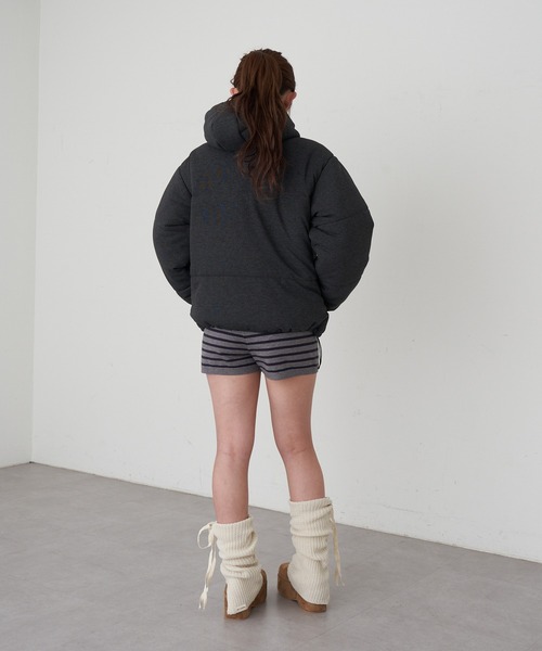 RAY CASSIN（レイカズン）の「ニットショートパンツ（その他パンツ・レディース・アイボリー/ブラック系その他2/グレー系その他2・FREE）」の7枚目の写真