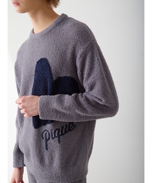 ONLINE限定】ハートジャガードプルオーバー＆ロングパンツセット