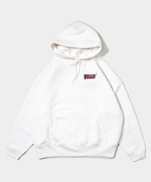 Leyline（レイライン）の「【Leyline】Over paint parka（パーカー・メンズ・ホワイト/ブラック・M/L/XL）」の11枚目の写真