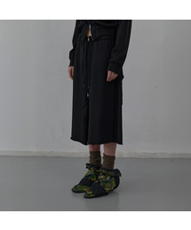 LCDC TM（エルシーディーシーティーエム）の「RAW CUT DETAIL JERSEY SKIRT (BLACK)（スカート）」