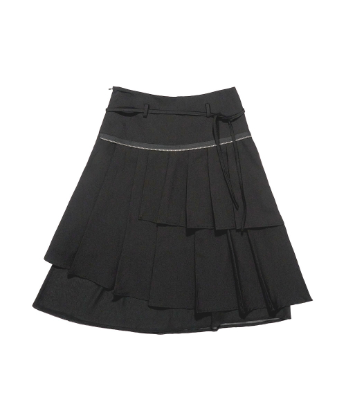 SCHISM INDUCING(スキズムインデューシング)の「SPIRAL MIDI SKIRT BLACK(スカート・レディース・その他・OS)」の15枚目の写真