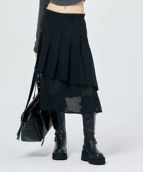 SCHISM INDUCING(スキズムインデューシング)の「SPIRAL MIDI SKIRT BLACK(スカート・レディース・その他・OS)」の10枚目の写真