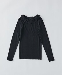 conges payes ADIEU TRISTESSE | フリルカラーインナーカットソー(Tシャツ/カットソー)