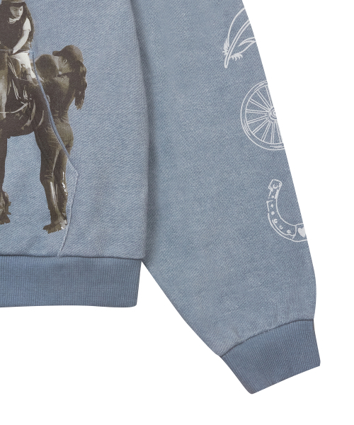 LARTIGENT(ラーティゼン)の「L21 SNOW FUR HOOD ZIP-UP(SKY BLUE)(パーカー・レディース・その他・FREE)」の5枚目の写真