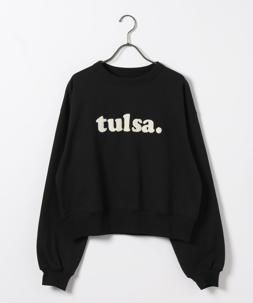 GEORGE'S（ジョージズ）の「サガラ刺繍ロゴスウェット（スウェット・レディース・オートミール/グレー/サックスブルー/ブラック・SMALL/MEDIUM）」の6枚目の写真