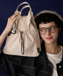 BONLECILL Marche（ボンルシールマルシェ）の「【BONLECILL Marche】2wayボディバッグ/リュック/ハンドバッグ（バックパック/リュック）」