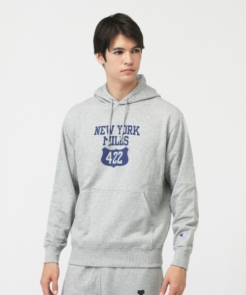 Champion(チャンピオン)の「チャンピオン HOODED SWEATSHIRT_(スウェット・メンズ・オフホワイト/グレー/ブラック・M/L/LL)」の3枚目の写真