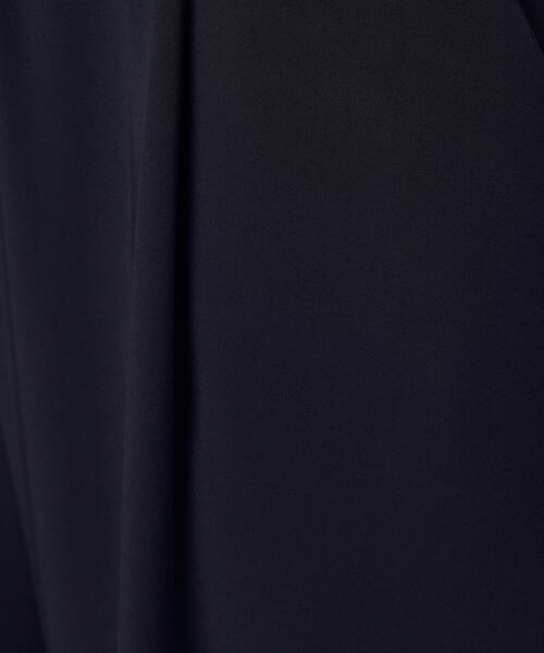 COMME CA ISM(コムサイズム)の「【宮城舞さん着用】【セットアップ対応】ポリエステルツイル タックワイドパンツ(その他パンツ・レディース・グレー/ネイビー・X-SMALL/SMALL/MEDIUM/LARGE/X-LARGE)」の3枚目の写真