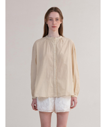 Como Punching Blouse_Beige