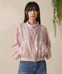FDR（エフディーアール）の「クラウド シアー ジャケット ピンク（ナイロンジャケット）」