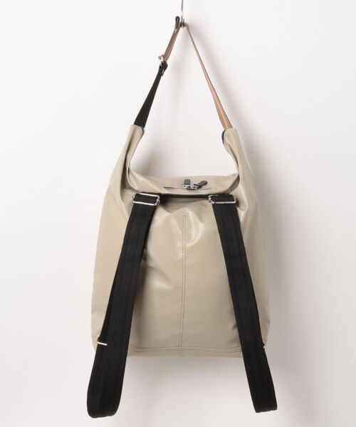 Jack Gomme（ジャックゴム）の「【Jack Gomme】2WAY バックパック トートバッグ リュック　LONDRES（バックパック/リュック・メンズ・ブラック/ベージュ・FREE）」の15枚目の写真