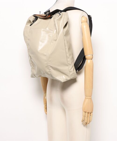 Jack Gomme（ジャックゴム）の「【Jack Gomme】2WAY バックパック トートバッグ リュック　LONDRES（バックパック/リュック・メンズ・ブラック/ベージュ・FREE）」の17枚目の写真