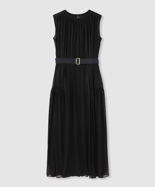 allureville（アルアバイル）の「エスパンディワイドベルトワンピース（ワンピース・レディース・ブラウン/ライトブルー/ブラック・2）」の2枚目の写真