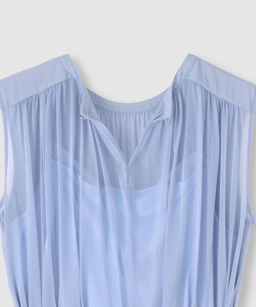 allureville（アルアバイル）の「エスパンディワイドベルトワンピース（ワンピース・レディース・ブラウン/ライトブルー/ブラック・2）」の19枚目の写真