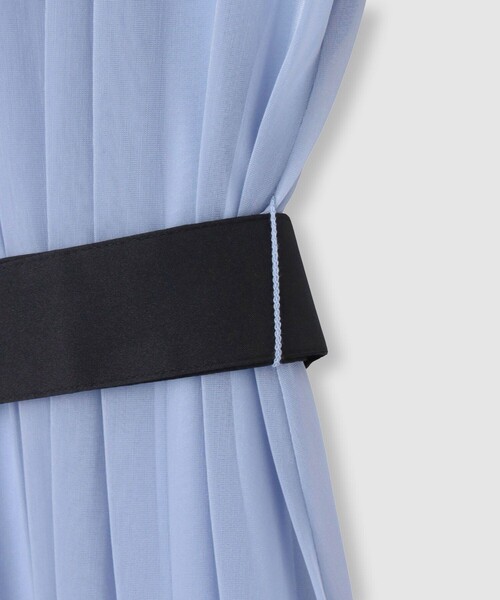 allureville（アルアバイル）の「エスパンディワイドベルトワンピース（ワンピース・レディース・ブラウン/ライトブルー/ブラック・2）」の20枚目の写真