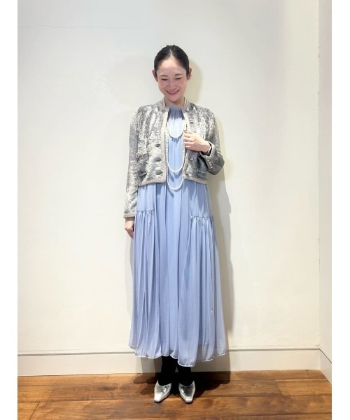 allureville（アルアバイル）の「エスパンディワイドベルトワンピース（ワンピース・レディース・ブラウン/ライトブルー/ブラック・2）」の22枚目の写真