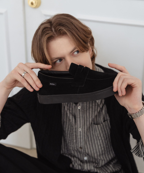 DIFFERSHOE（ディファーシュー）の「アデン スニーカー ローファー 6CM [ブラック]（ローファー・レディース・ブラック・25cm/26cm/27cm/28cm/22.5cm/23cm/24cm）」の10枚目の写真