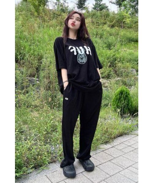 BLACK MONSTER FIT(ブラックモンスターフィット)の「メモリートレーニングパンツ (ブラック) / BM230719(スウェットパンツ・レディース・その他・LARGE/X-LARGE/XX-LARGE/MEDIUM)」の16枚目の写真