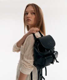 CHRISTINE PROJECT（クリスティンプロジェクト）の「CHRISTINE MINI BACKPACK(BLACK PEPPER)（バックパック/リュック・レディース）」