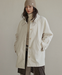 OURO（アウロ）の「QUILTED TRENCH COAT [ CREAM ]（チェスターコート）」