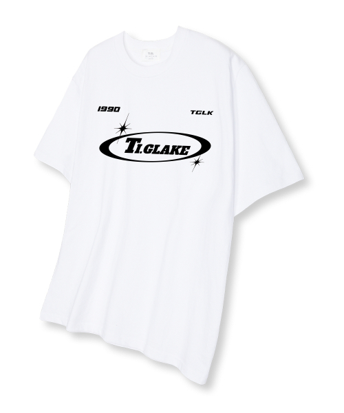 TI.GLAKE(ティーグレイク)の「トゥースポーティ オーバーサイズ 半袖Tシャツ ホワイト(Tシャツ/カットソー・レディース・その他・LARGE/X-LARGE/XX-LARGE)」の1枚目の写真