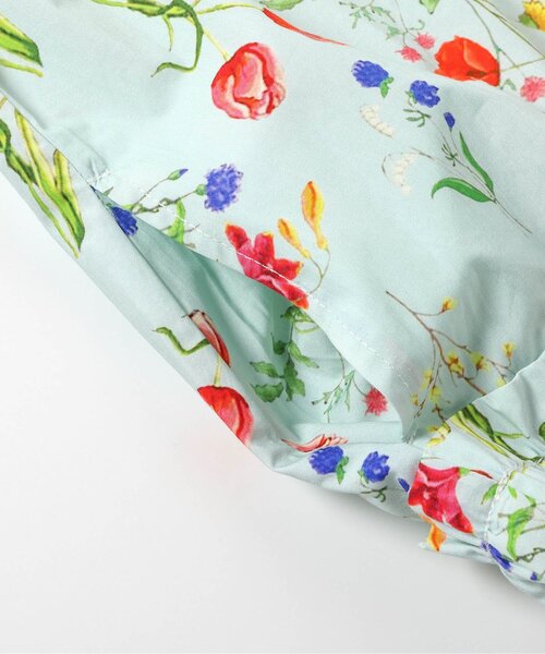 Boribon（ボリボン）の「ガーデンフラワードレス（ワンピース・キッズ・オフホワイト/サックスブルー・120/110/100/90/80）」の15枚目の写真