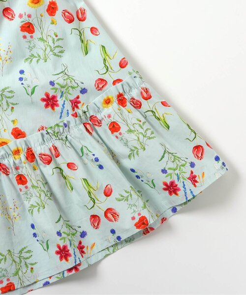 Boribon（ボリボン）の「ガーデンフラワードレス（ワンピース・キッズ・オフホワイト/サックスブルー・120/110/100/90/80）」の16枚目の写真