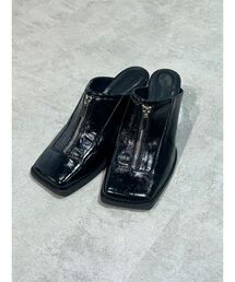 MURUA | スクエアポインテッドミュール(パンプス)