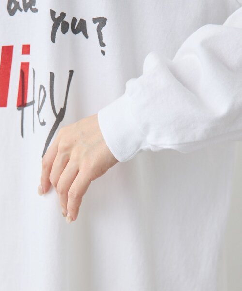 ロゴロングスリーブTシャツ（Tシャツ/カットソー）｜Whim Gazette