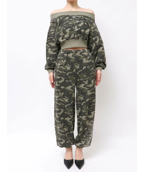 GYDA(ジェイダ)の「GYDA bijou Gcamouflage ジョガーパンツ(スウェットパンツ・レディース・その他1・FREE)」の16枚目の写真