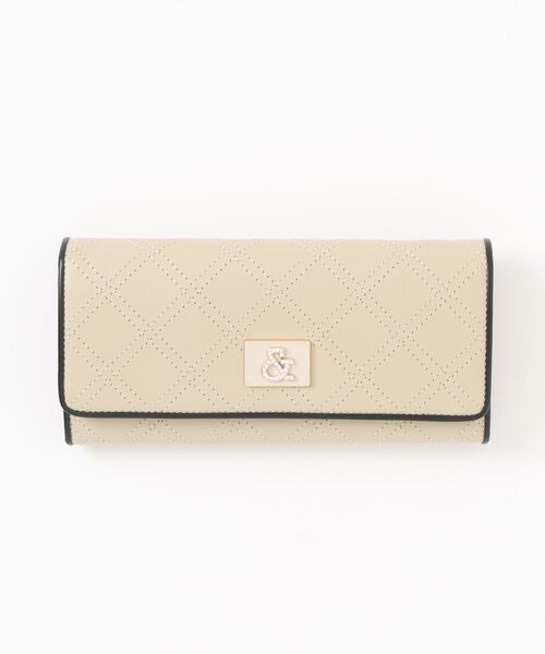 PINKY&DIANNE(ピンキー＆ダイアン） クラシックキルト 薄型長財布