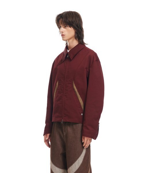 ADDOFF（アドオフ）の「VICIOUS WORK JACKET BURGUNDY（その他アウター・レディース・その他・LARGE/MEDIUM/SMALL）」の3枚目の写真