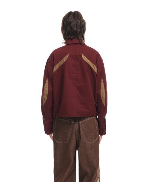 ADDOFF（アドオフ）の「VICIOUS WORK JACKET BURGUNDY（その他アウター・レディース・その他・LARGE/MEDIUM/SMALL）」の4枚目の写真