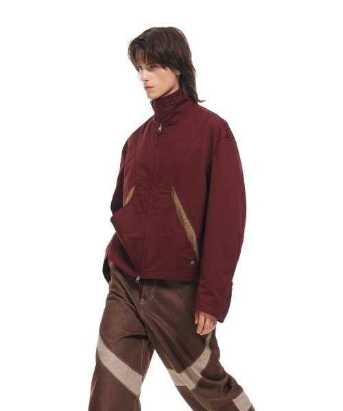 ADDOFF（アドオフ）の「VICIOUS WORK JACKET BURGUNDY（その他アウター・レディース・その他・LARGE/MEDIUM/SMALL）」の6枚目の写真
