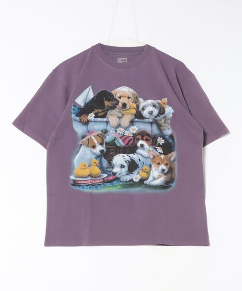 RASSVET / PACCBET（ラスベート）の「RASSVET/ラスべート RASS BABIES TEE（Tシャツ/カットソー・メンズ・パープル・M/S）」の3枚目の写真