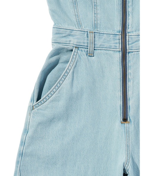 Levi's（リーバイス）の「Levi's/リーバイス ビスチェジャンプスーツ（つなぎ/オールインワン・レディース・ライトインディゴブルー・M/S/XS）」の8枚目の写真